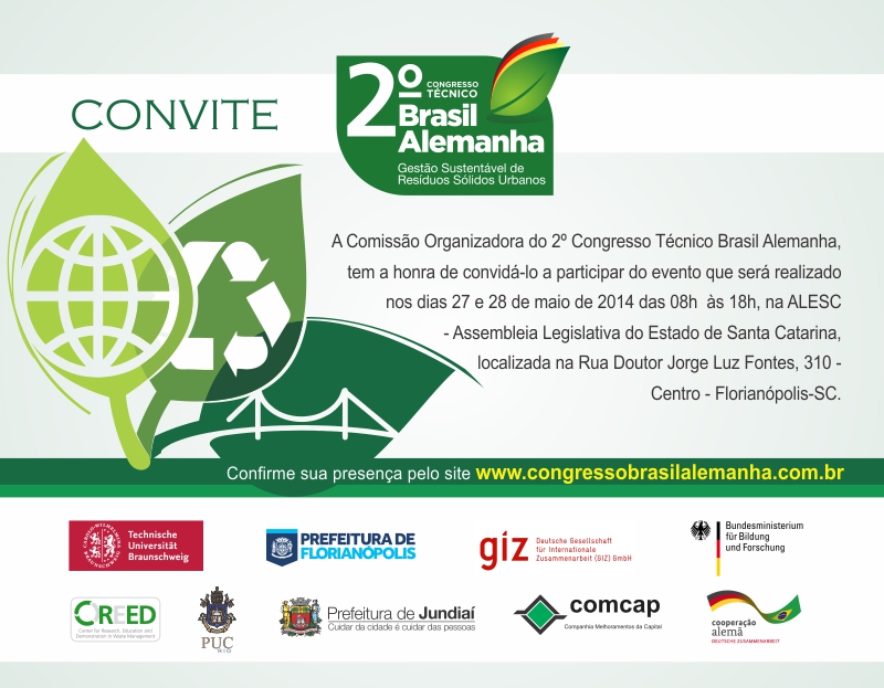 2. brasilianisch-deutscher Abfallwirtschaftskongress - Programm